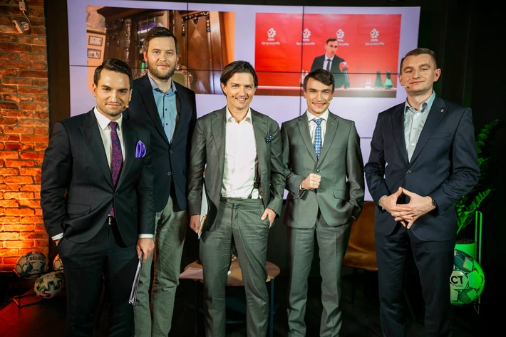 Uczestnicy debaty o sponsoringu sportowym i promocji Polski poprzez sport