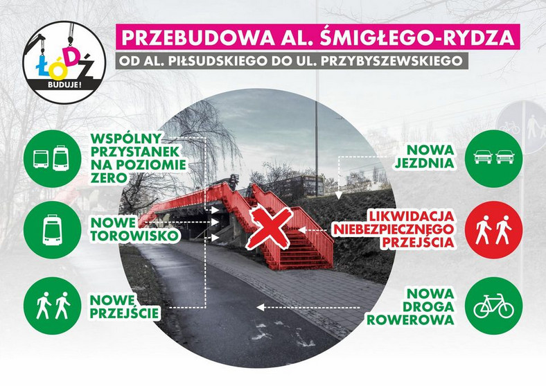 Przebudowa alei Śmigłego-Rydza kosztować ma około 65 mln zł