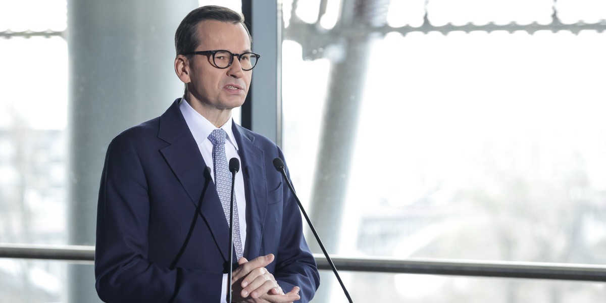 Premier Mateusz Morawiecki.