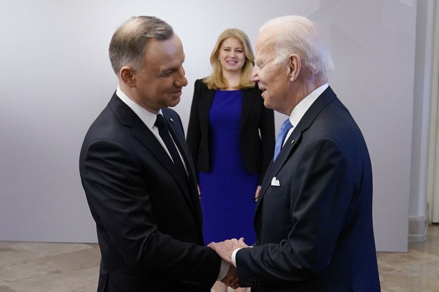 Andrzej Duda i Joe Biden kilka dni temu