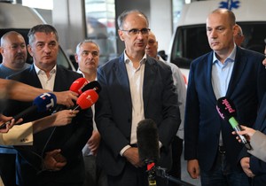Macut i Lončar obilaze završne radove na Hitnoj pomoći