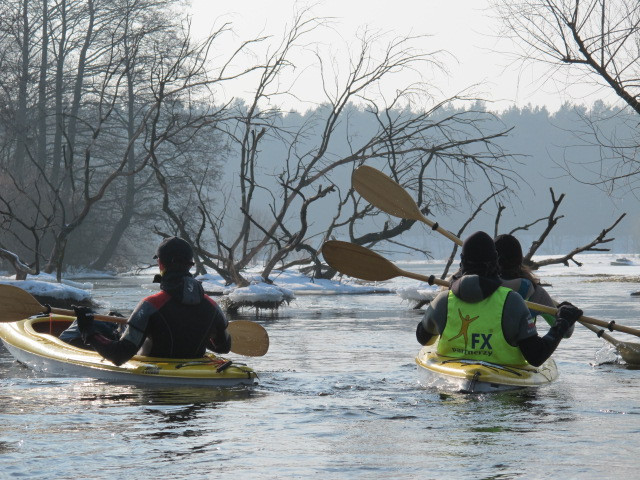 IX Zimowy Spływ Kajakowy z  FX-em "Wełna 2011"