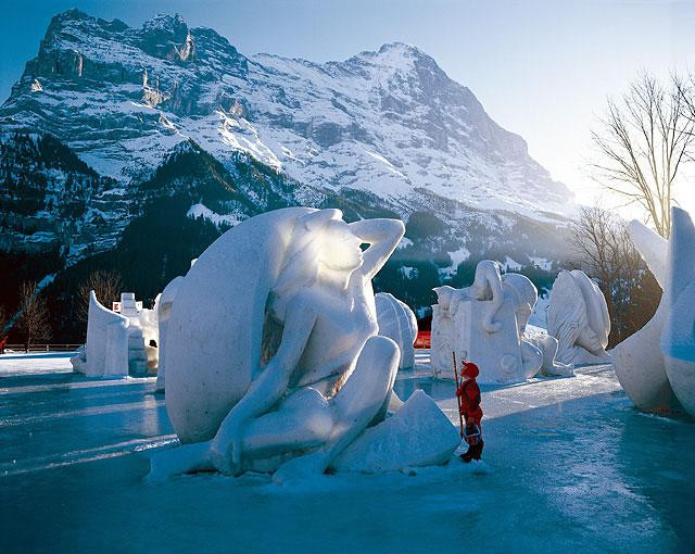 Galeria Szwajcaria - Grindelwald - Międzynarodowy Festiwal Śniegu, obrazek 1