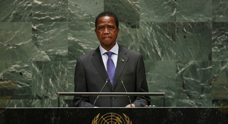 Edgar Chagwa Lungu, 
in power since 2015, faces mounting complaints that he is cracking down on dissent and seeking to consolidate power ahead of elections in 2021