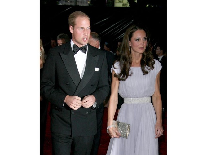 Książę William i księżna Catherine na inauguracji gali BAFTA