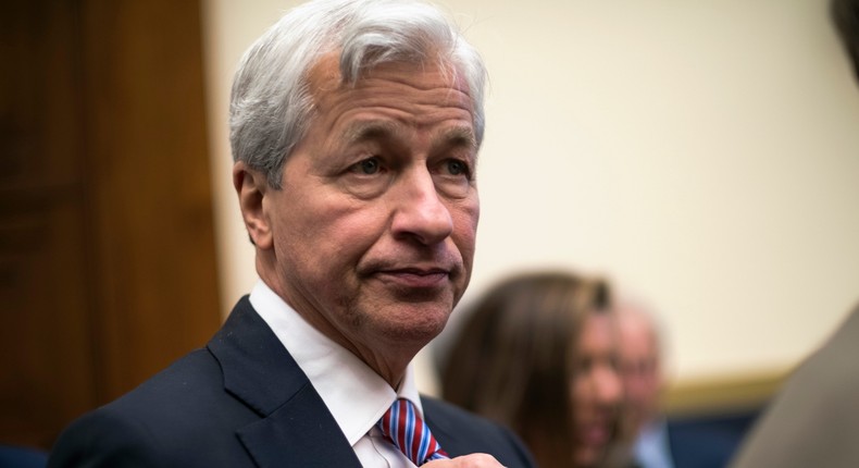 Jamie Dimon, CEO of JPMorgan Chase.
