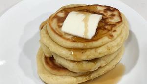 I made Rachael Ray's classic fluffy pancake recipe for my family.Dahlia Rimmon