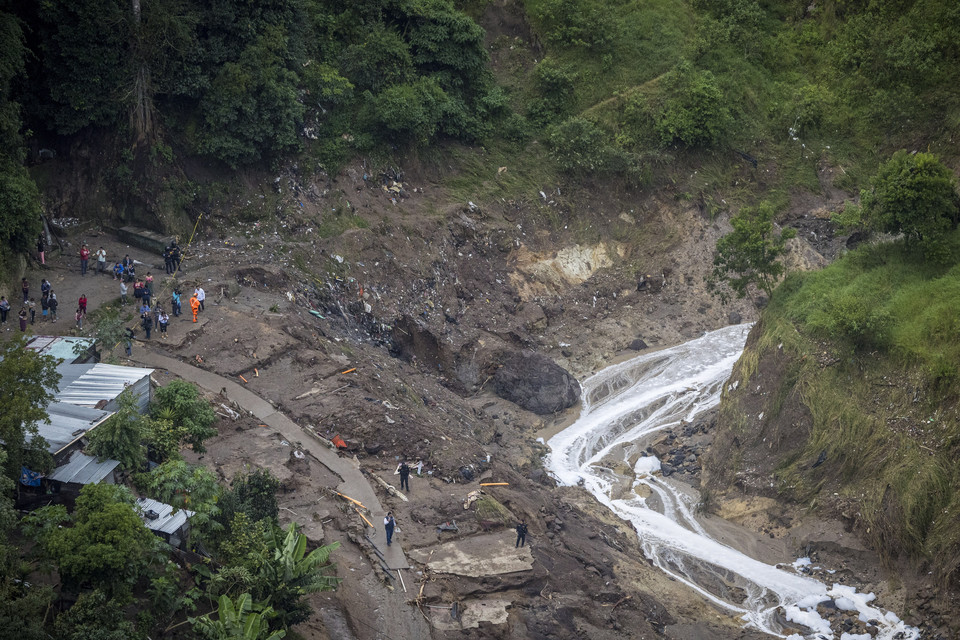 Gwałtowna powódź w Gwatemali