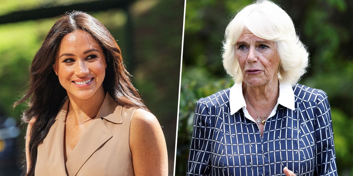  Brytyjskie media przypomniały utarczkę między Camillą Parker Bowles a Meghan Markle z marca 2020 roku