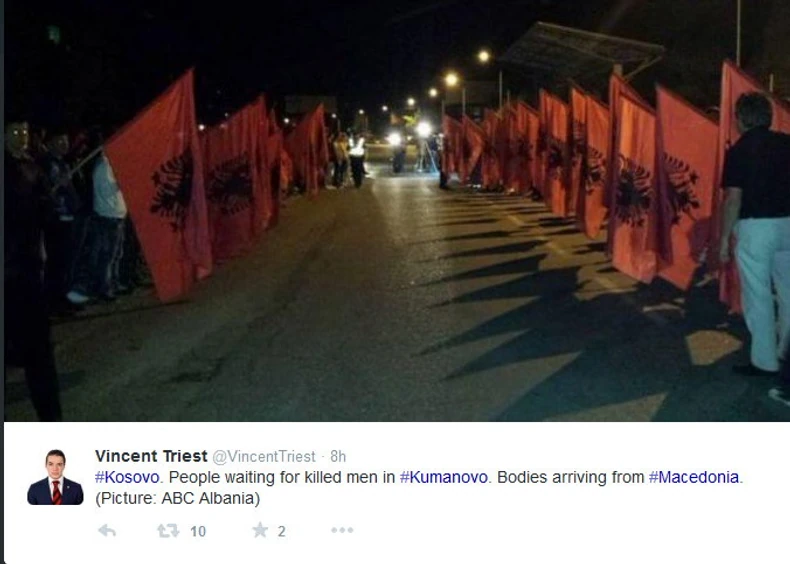 Doček ubijenih terorista