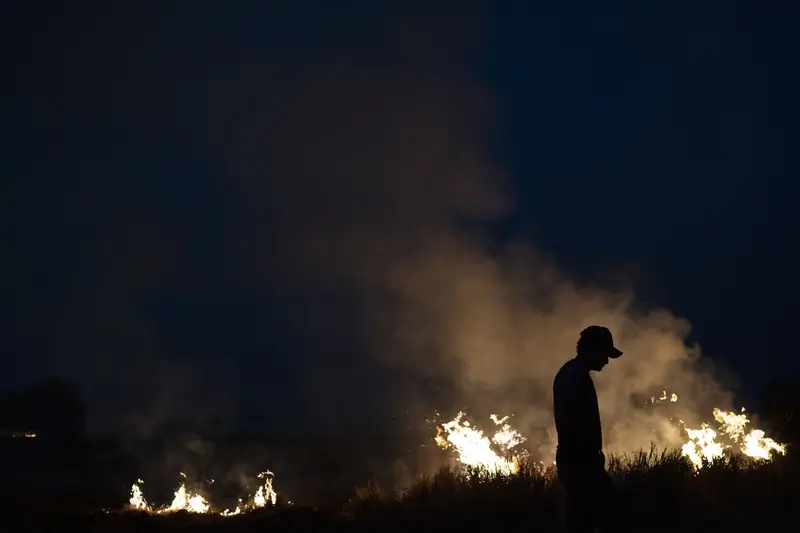 Pożar w Amazonii / fot. AP Photo/Leo Correa/East News