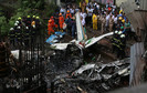 epa06847074 - INDIA ACCIDENT (Plane crashed at Ghatkopar, Mumbai)