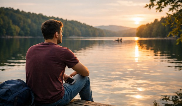 Muškarac - ilustracija