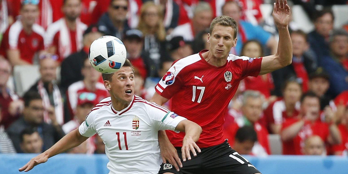 Austria – Węgry 0:2 na Euro 2016