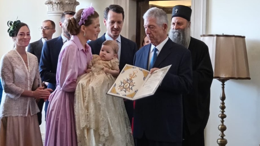 Krštenje Princeze Marije Karađorđević