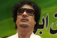 kaddafi okulary