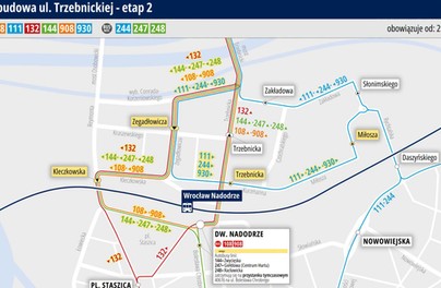 Autobusy pojadą inaczej na Kleczkowie