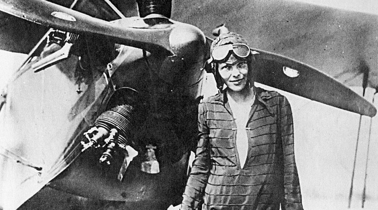 Számos rekordot tudhatott magáénak kora egyik női hőse, Amelia Earhart /Fo­tó: Profimedia-Reddot