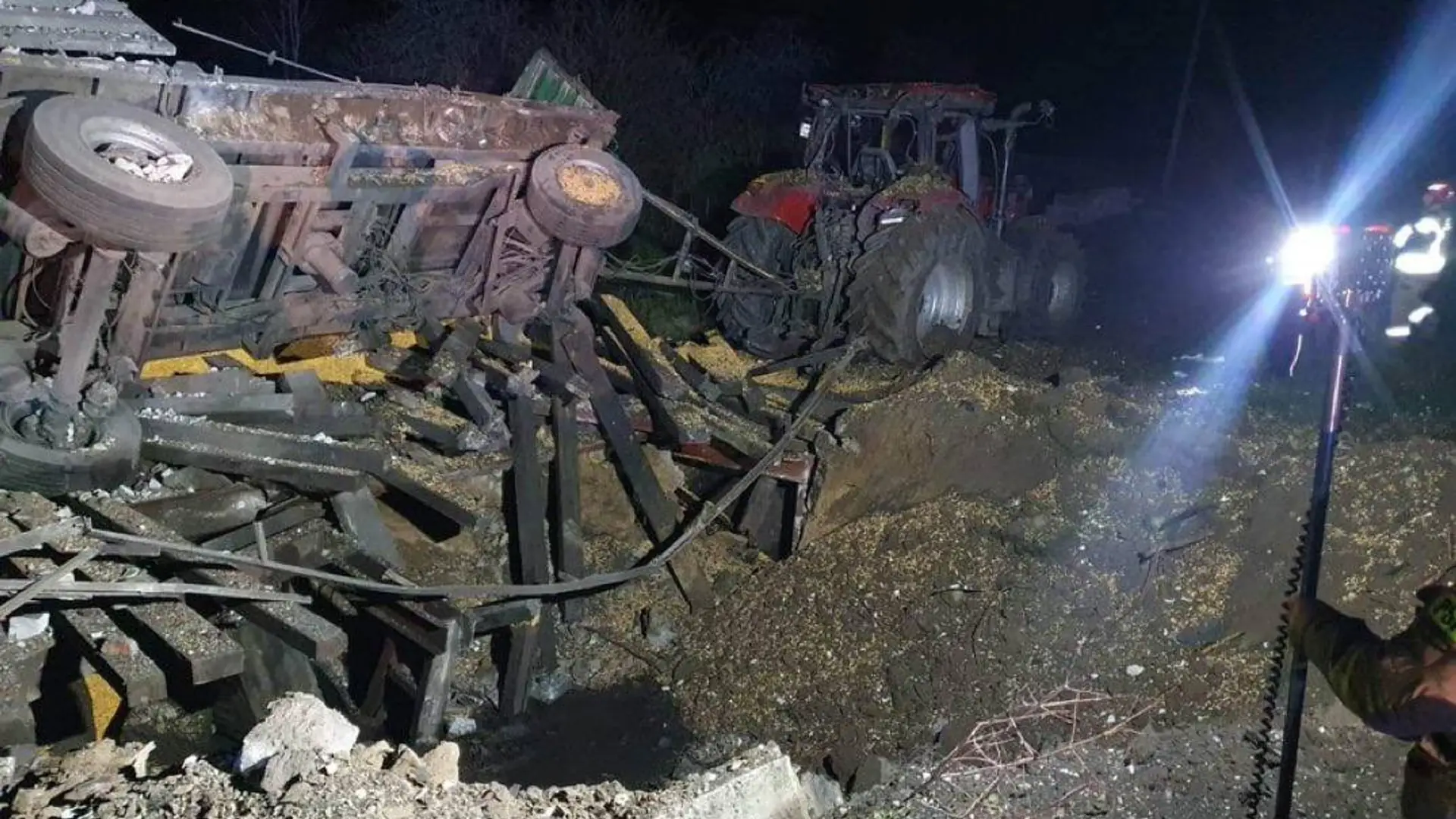 Na terenie Polski wybuchł pocisk. "Apeluję o zachowanie spokoju"