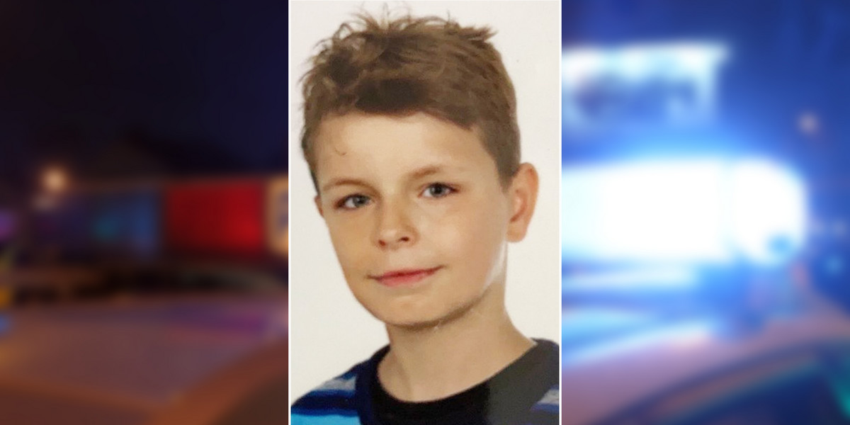 Ostrołęka. Zaginął 11-letni Szymon Zieliński. Policja prosi o pomoc.