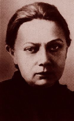 Nadieżda Konstantinowna Krupska (1869-1939), żona i partyjna towarzyszka Lenina (domena publiczna)