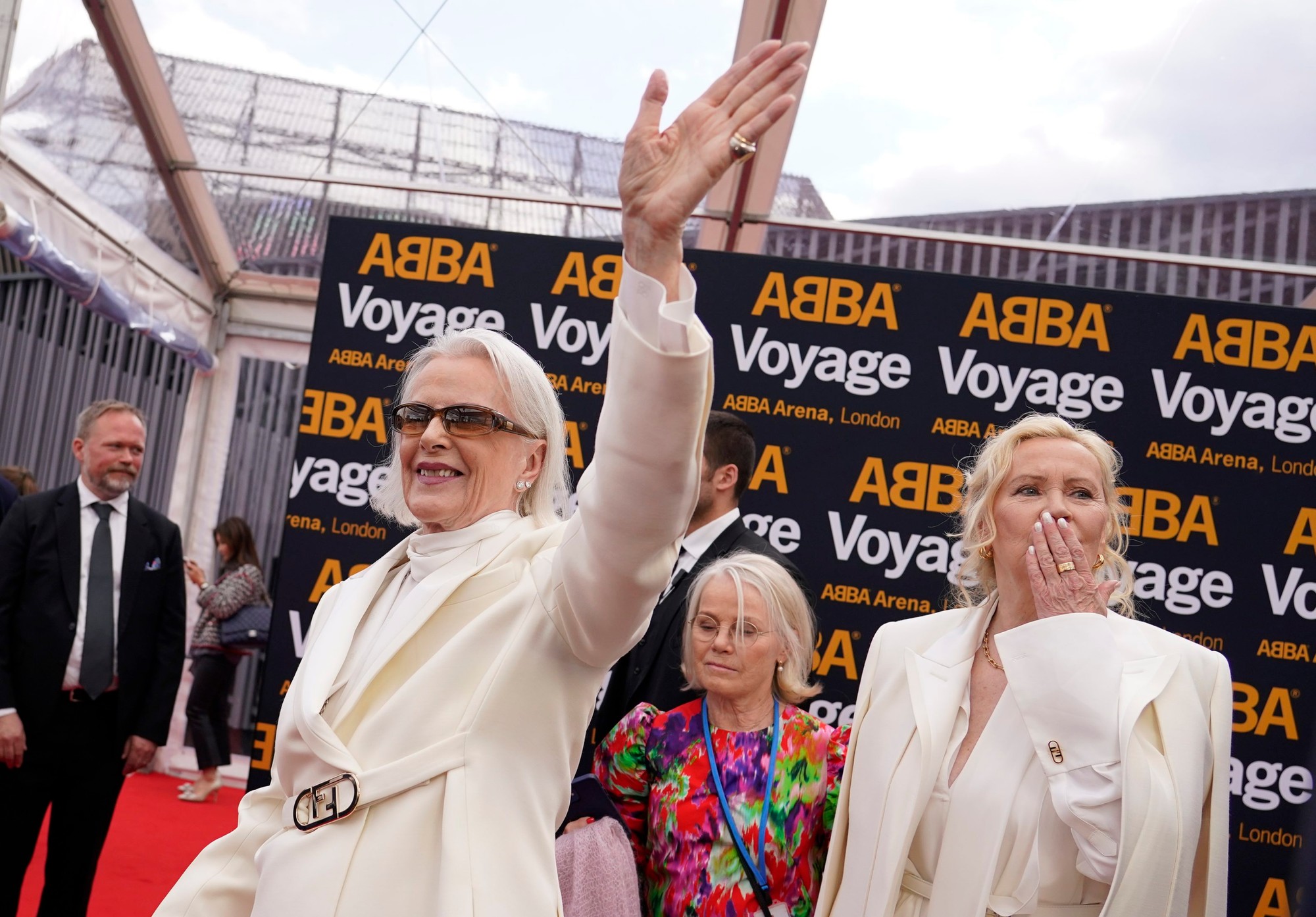 Členky skupiny ABBA: Agnetha Faltskogová a Anni-Frid Lyngstadová.