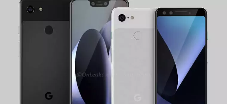 Google Pixel 3 i Pixel 3 XL potwierdzają wygląd na nowym renderze