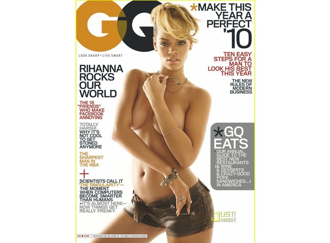 RNajseksowniejsza Ziemianka: Rihanna w gorących odsłonach. Okładka 'GQ'
