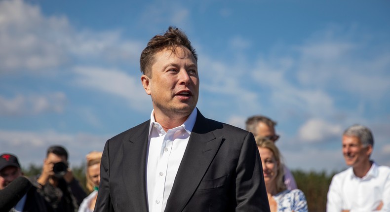 Tesla CEO Elon Musk.