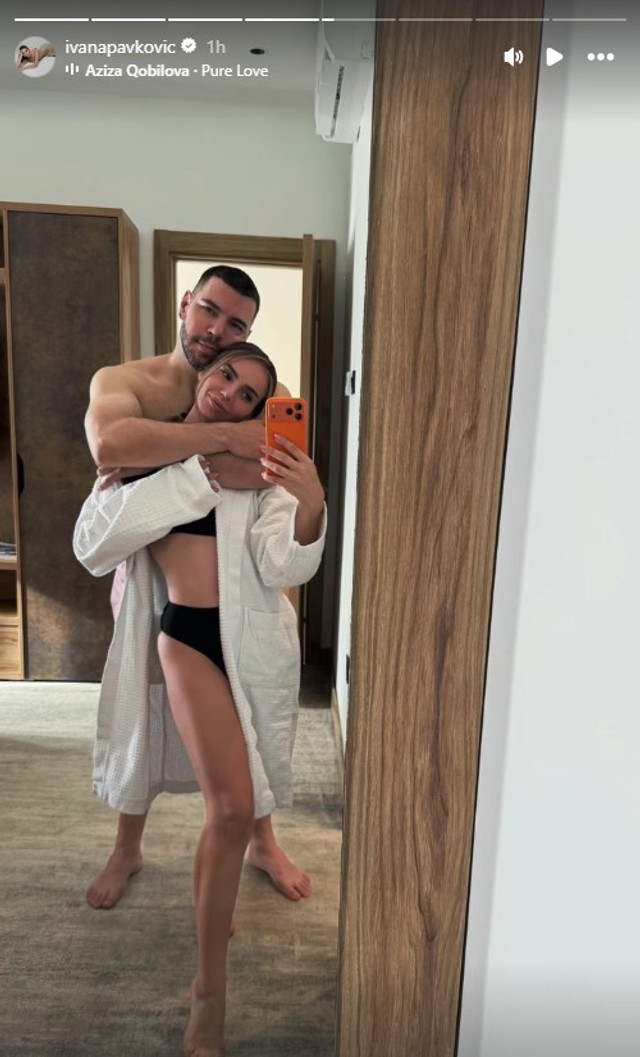 Ivana Pavković i Petar Mitić (Foto: Instagram/ivanapavkovic)