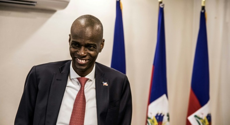 Jovenel Moïse was inaugurated as Haiti's 42nd President in 2017 [AFP]