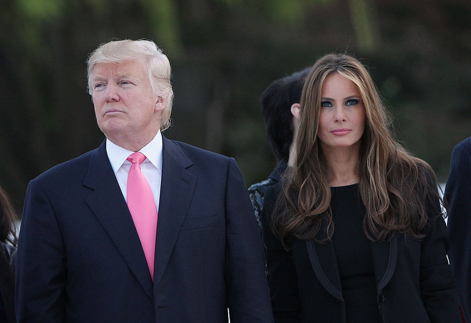 Donald i Melania Trump w 2010 roku