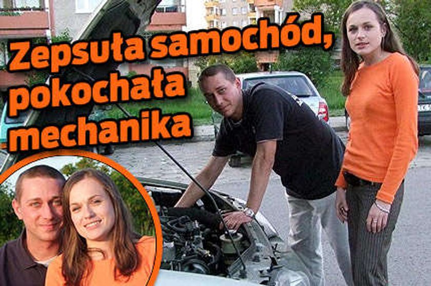 Zepsuła samochód, pokochała mechanika