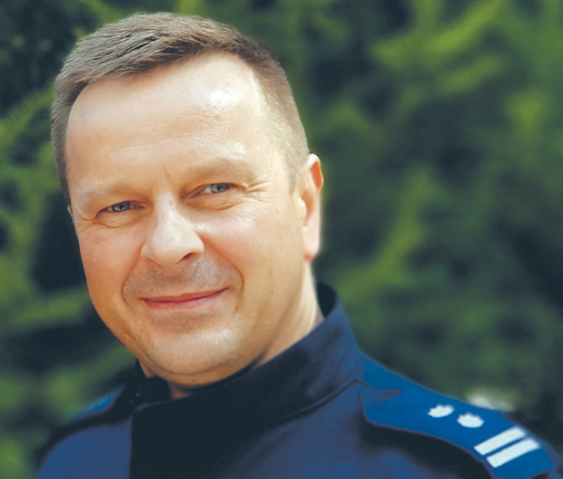 Mł. insp. Mariusz Lenczewski, dyrektor biura do walki z cyberprzestępczością Komendy Głównej Policji