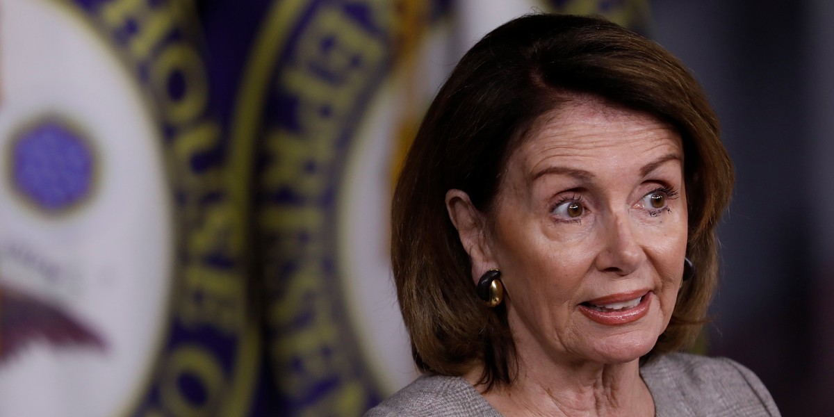 'Do the women get to talk around here?': Nancy Pelosi interrupts a White House dinner with the president