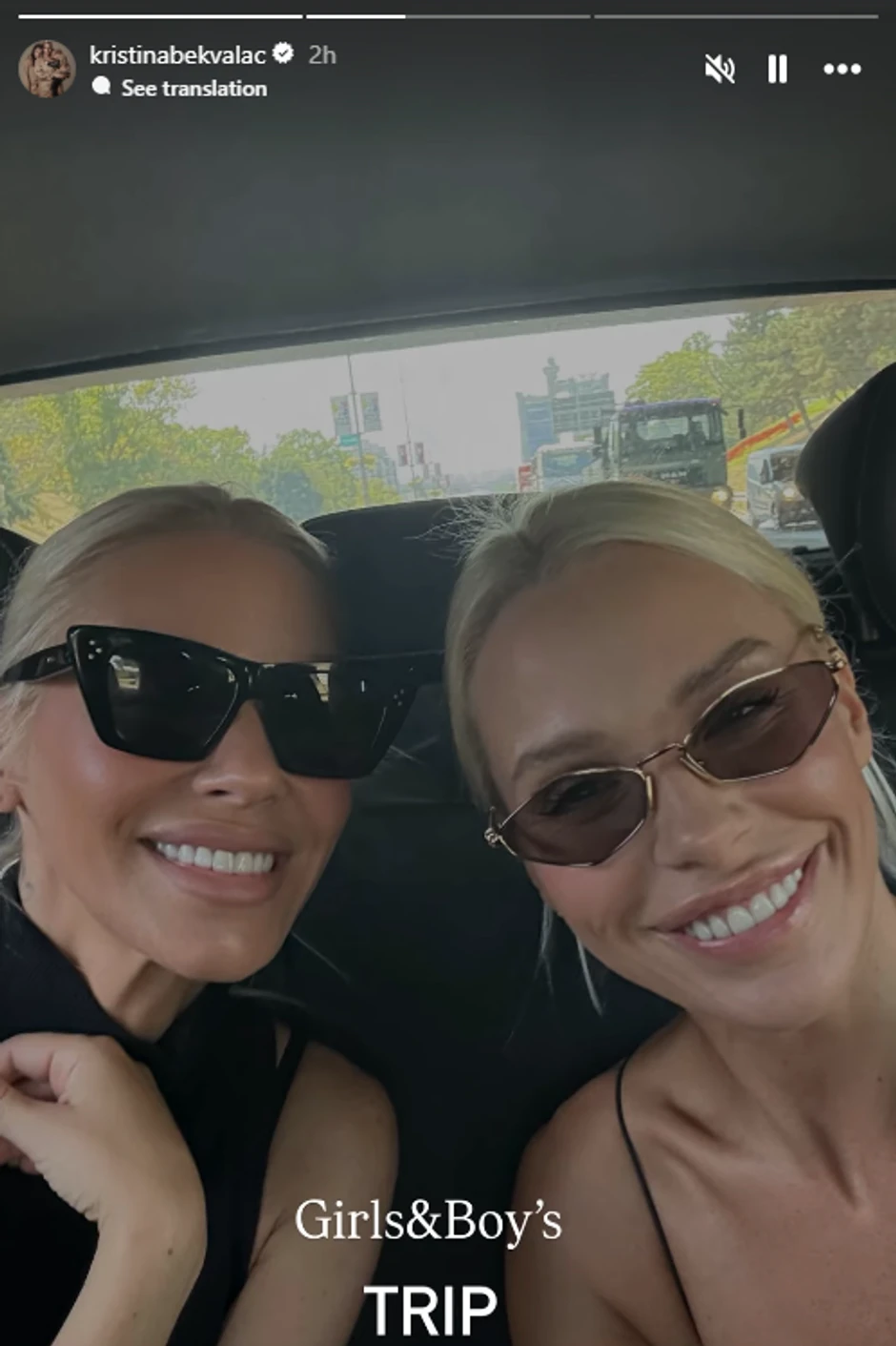 Nataša Bekvalac, Kristina Bekvalac