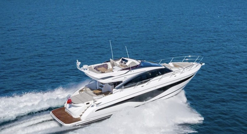 The Princess S62 yacht.Princess Yachts