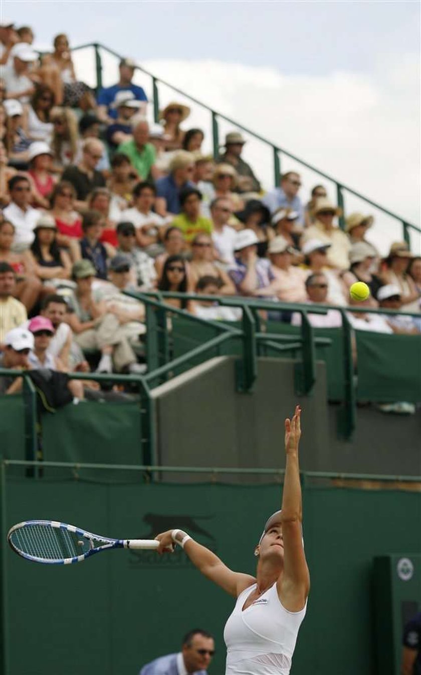 Agnieszka Radwańska łatwo ograła rywalkę na Wimbledonie