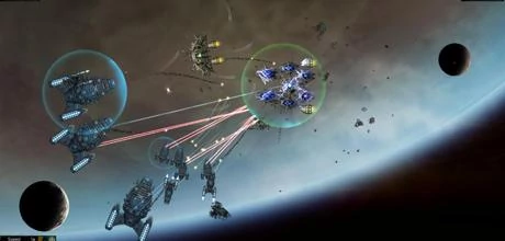Screen z gry "Gratuitous Space Battles"