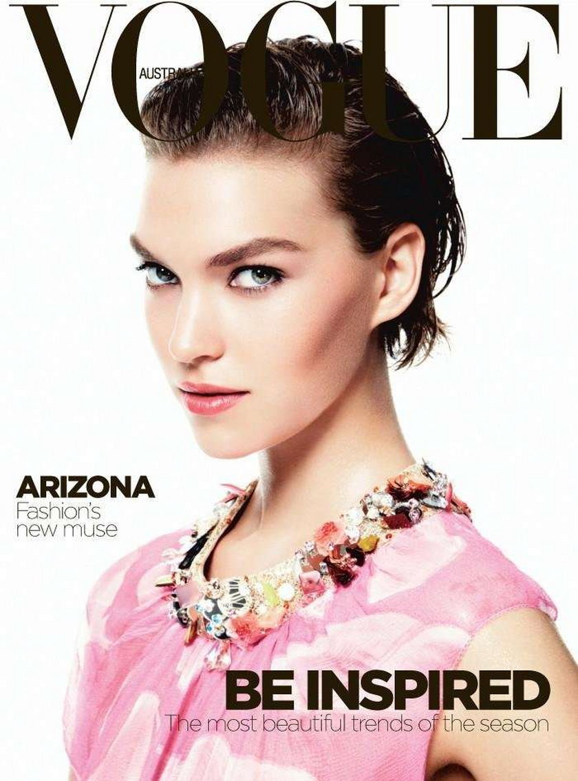 Arizona Muse vogue okładki