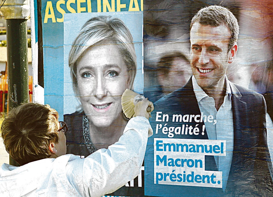 Emanuel Makron i Marin le Pen