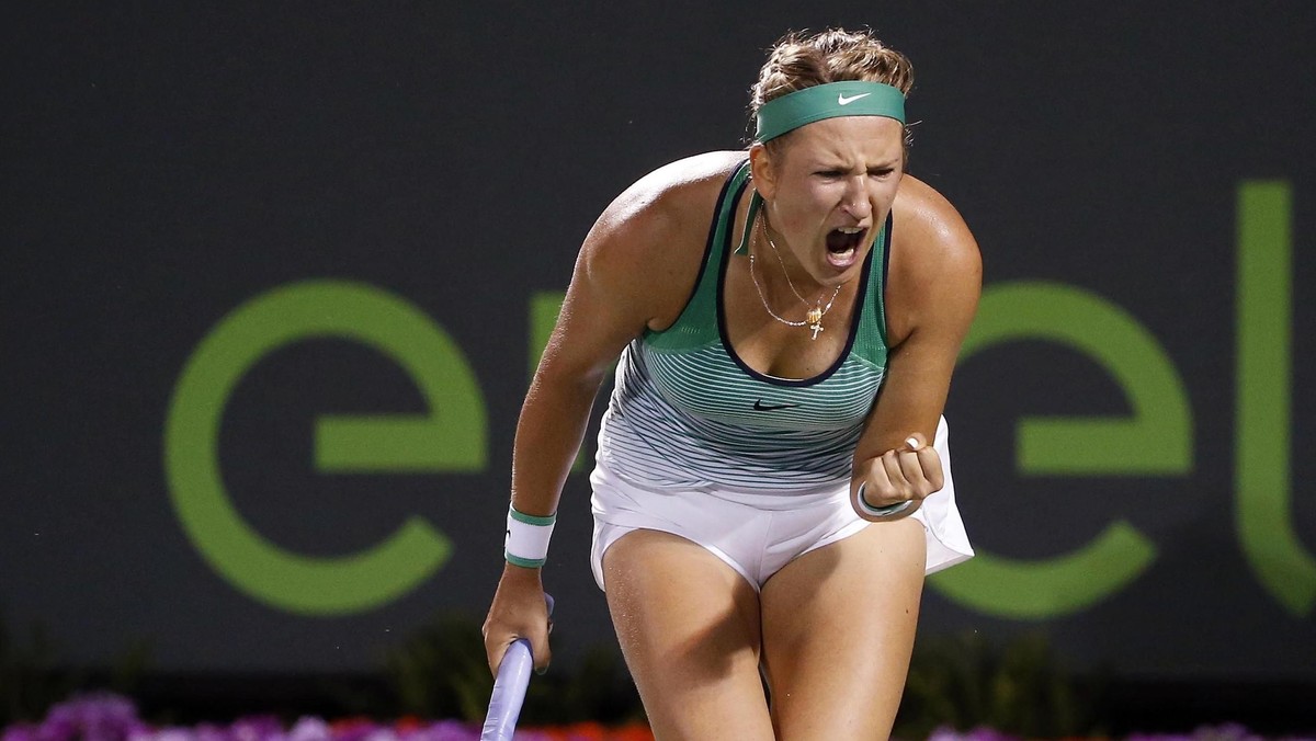 Białorusinka ma szansę wygrać w jednym sezonie turnieje w Indian Wells i Miami. Ostatni raz takiej sztuki dokonała Kim Clijsters w 2005 roku. Wiktoria Azarenka przejdzie do historii, jeśli pokona w sobotę Rosjankę Swietłanę Kuzniecową.