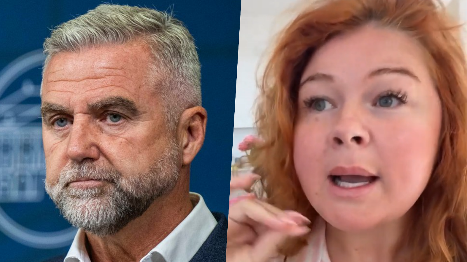 Podpredseda NR SR Tibor Gašpar (Smer-SD) a komička Eva Evelyn Kramerová.