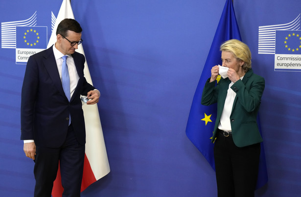 Mateusz Morawiecki, Ursula von der Leyen