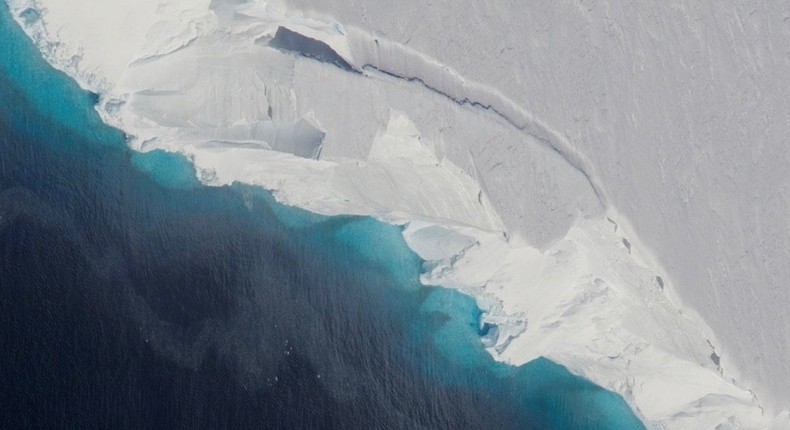 Thwaites Glacier cavity antarctica