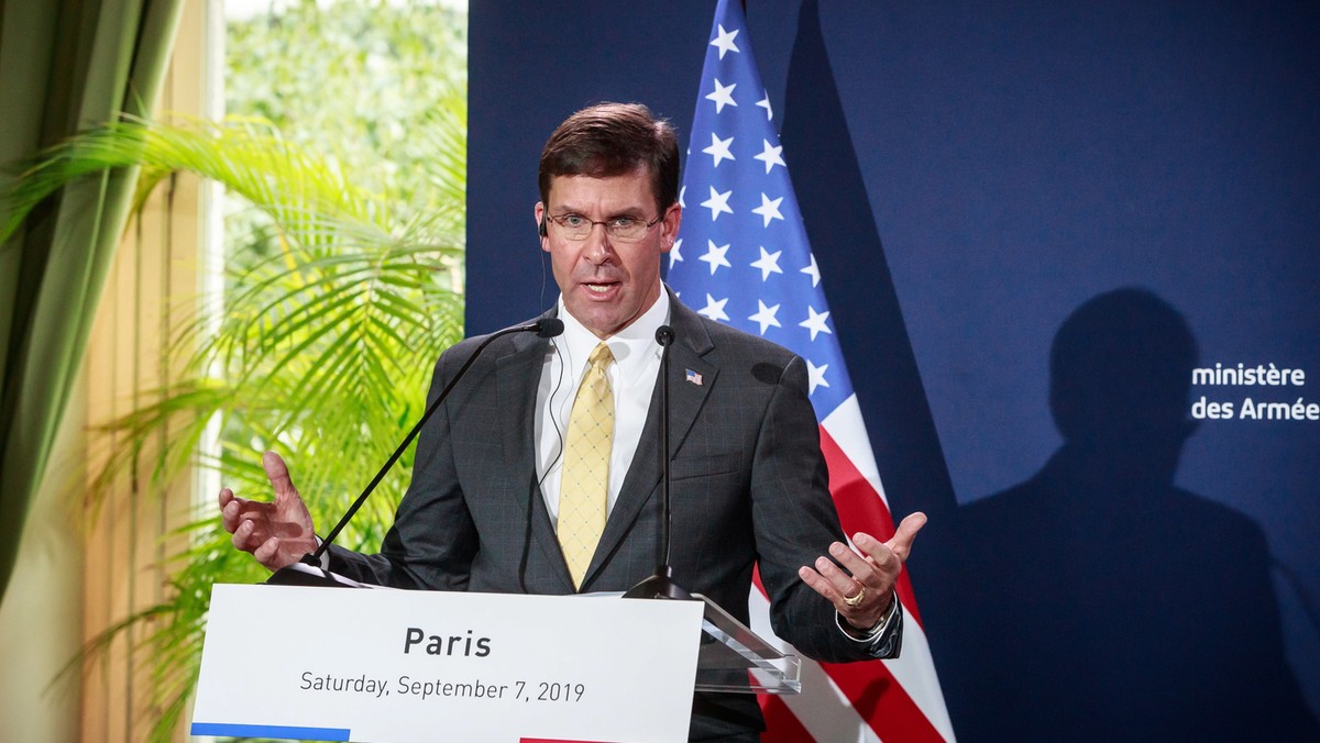 USA: Mark Esper chce "dobrego porozumienia" z talibami