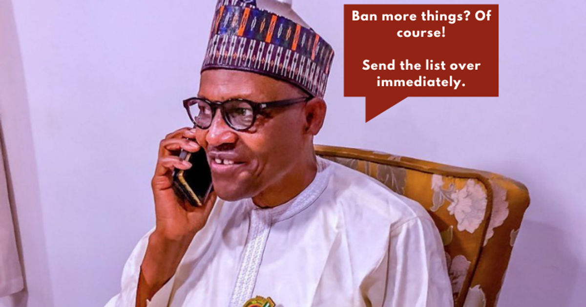 5 annoying foods President Buhari has to quickly ban before 2023 - Vimarsana News