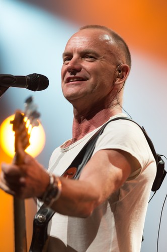 Sting na Montreux Jazz Festival w lipcu 2013 roku