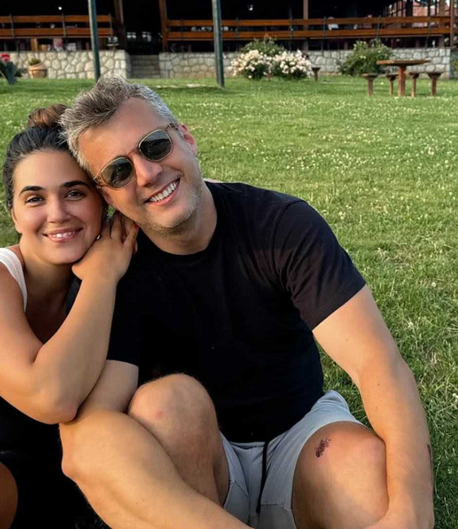 Bojan Vasković sa suprugom