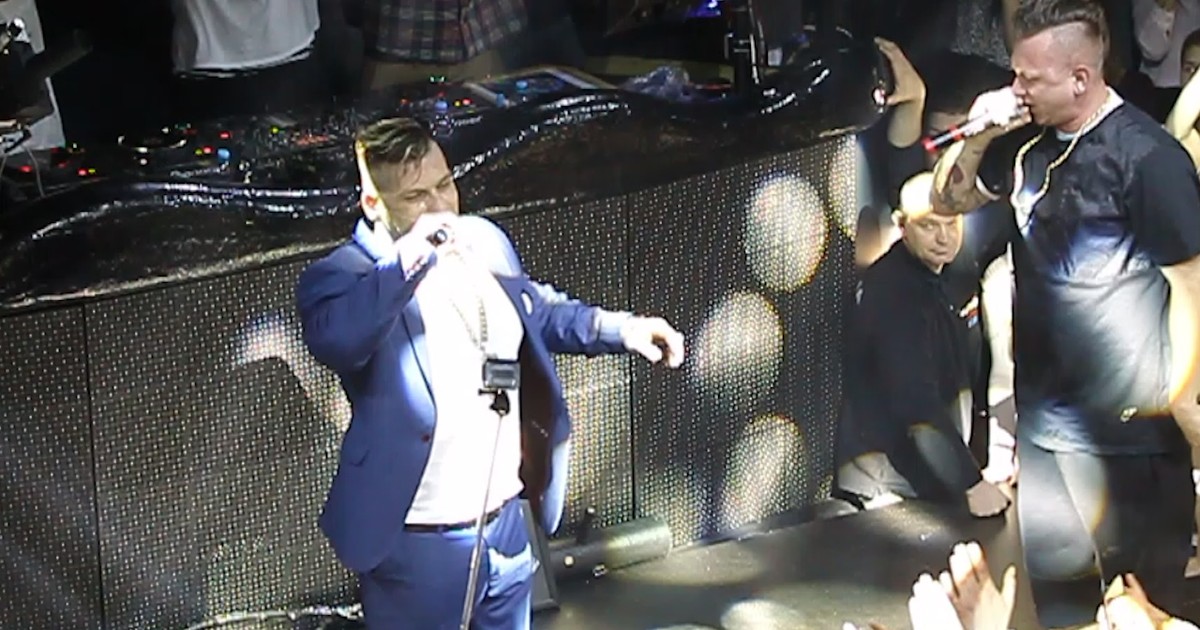 Pierwszy w Polsce koncert Popka z zespołem Gang Albanii
